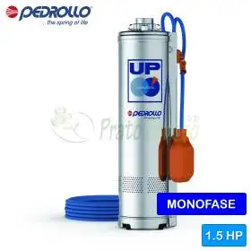 UPm 4/5-GE (10m) - Pompë elektrike zhytëse njëfazore 1.5 HP me çelës notues