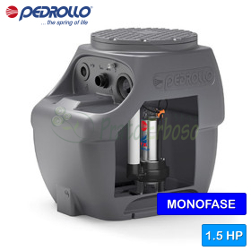 Stacioni i ngritjes së ujërave të zeza SAR 250-VXm 15/35 - 1,5 HP