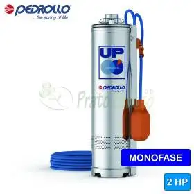 UPm 8/4-GE (10m) - Pompă electrică submersibilă monofazată de 2 CP cu plutitor