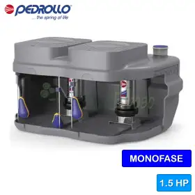 SAR 550-VXm 15/50 - Estación elevadora de aguas residuales de 1,5 HP