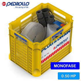 PLUG & DRAIN Top2 Floor Kit - arrêt automatique prêt à l'utilisation Pedrollo - 1