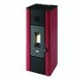 Minni - Stufa a pellet da 6.3 Kw rosso