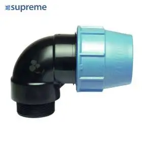 S130016012 - 16 x 1/2" Compression 90 Degree Elbow