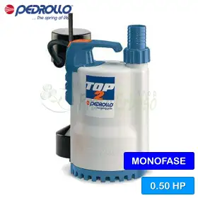 TOP 2 - GM (10m) - 0.50 HP clear water drainage electric pump Pedrollo - 1