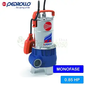 ZXm 1A/40 (10m) - Electrobomba sumergible VORTEX para aguas sucias 0,85