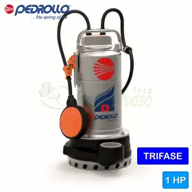 D 20 (10 m) – Dreiphasen-Elektropumpe mit 1 PS für klares Wasser