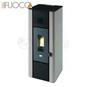 Minni - Estufa de pellets blanca de 6,3 kW Punto Fuoco - 2