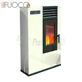 Susy - Stufa a pellet da 7.5 Kw avorio