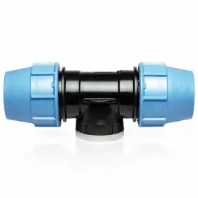 S085020034 - Tee në 90 gradë për të compression 20 x 3/4" x 20