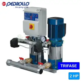 CB2 - MK 3/3 - grup de presiune trifazat 2x1 CP Pedrollo - 1