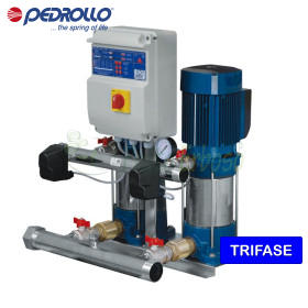 CB2 - MK 8/6 - Groupe surpresseur triphasé 2x3 HP Pedrollo - 1