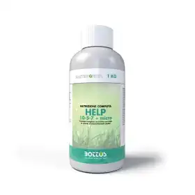 Help 10-5-7 + micro - Concime liquido per prato da 1 kg