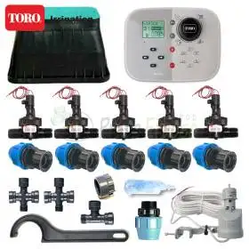 KI-T-5Z24I - Kit de riego Toro de 5 zonas, 24 V