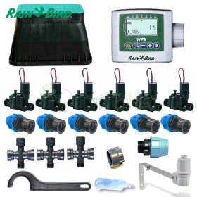 KI-RB-6Z9PZ - Kit irrigazione Rain Bird a 6 zone 9V