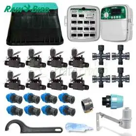 KI-RB-8Z24E - Kit de riego Rain Bird de 8 zonas y 24 V