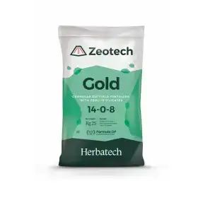 Zeotech Gold - Engrais pour la pelouse de 25 Kg