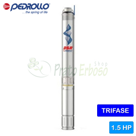 3SR 1/62 - Elettropompa sommersa trifase da 1.5 HP Pedrollo - 1