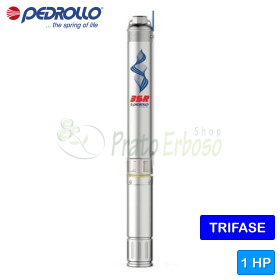 Pompë elektrike zhytëse trefazore 3SR 4/16 - 1 HP Pedrollo - 1