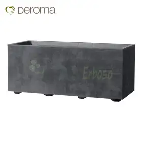 Millennium - vaza caseta de 79 cm antracit Deroma - 1