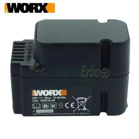 Bateri litiumi WA 3225 - 28V 2Ah Worx - 1