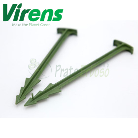 Pack of 50 pieces of Biodegradable Plastic Stakes Virens - 1