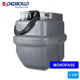 SAR 100-Dm 10 - Estación elevadora de agua de lluvia de 1 HP