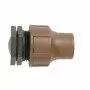 BF-plug lock - End cap with 16 mm ring nut