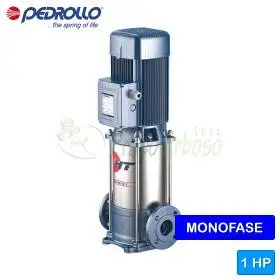 Pompë elektrike vertikale shumëfazore me një fazë HTm 3/4 - 1 HP Pedrollo - 1