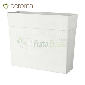 FENCE LIKE R bianco - Vaso a cassetta da 78 cm bianco Deroma - 1