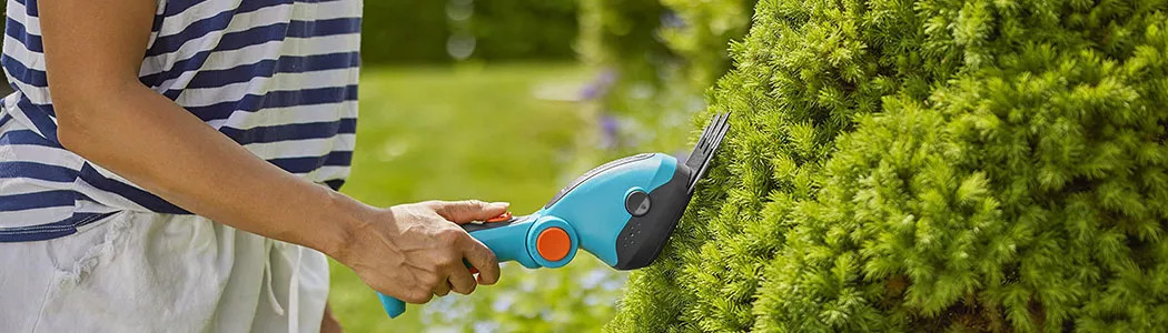 tijeras de césped